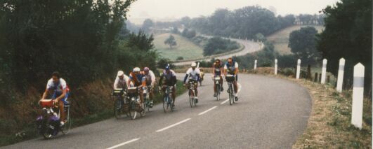 Randonneurs at Paris-Brest-Paris